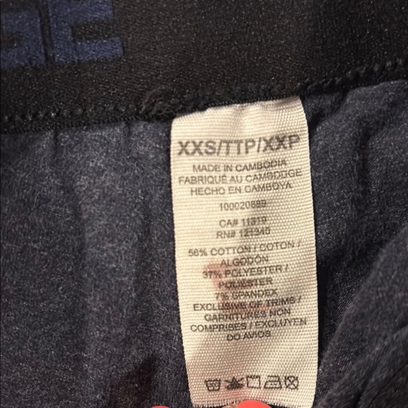 Garage Comfortable Navy/Grey Heathered Leggings - Picture 2 of 5